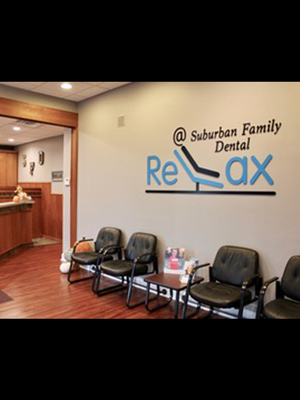 Suburban Family Dental Office - Waiting Room
